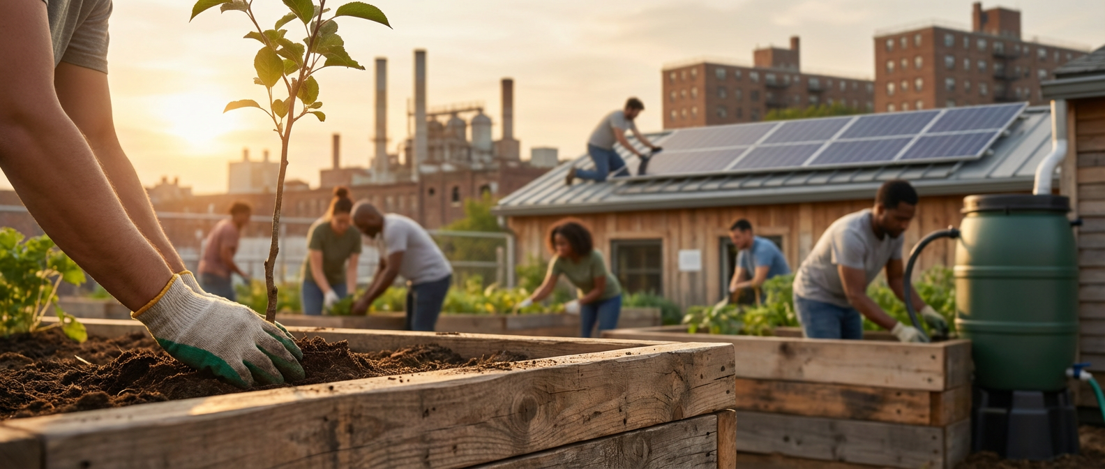 How Three Neighbors Turned a Vacant Lot Into a Victory for Environmental Justice